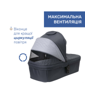 Коляска універсальна 2 в 1 Chicco Seety темно-сірий Коляска універсальна 2 в 1 Chicco Seety темно-сірий