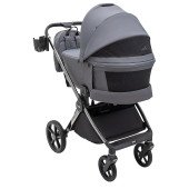 Коляска універсальна 2 в 1 Bair Pixel PC-02 Graphite Grey