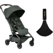 Коляска прогулянкова Joolz Aer2 Forest green зі слінгом Wildride