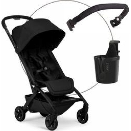 Коляска прогулочная Joolz Aer2 Space black+бампер+підсклянник