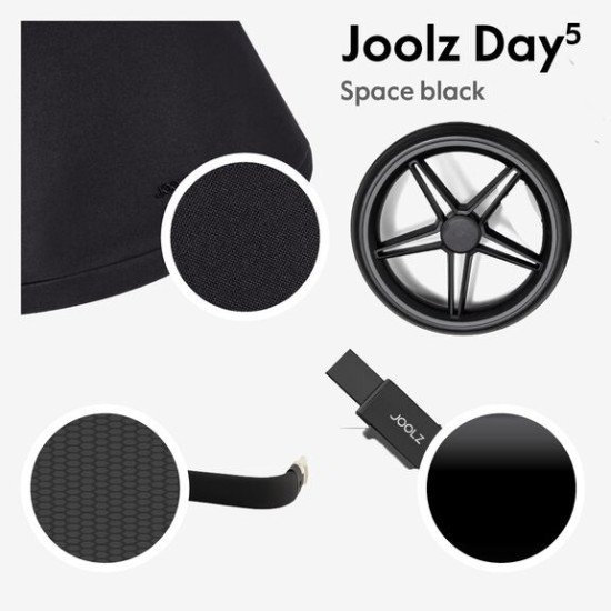 Коляска универсальная 2 в 1 Joolz Day5 Space black Коляска универсальная 2 в 1 Joolz Day5 Space black