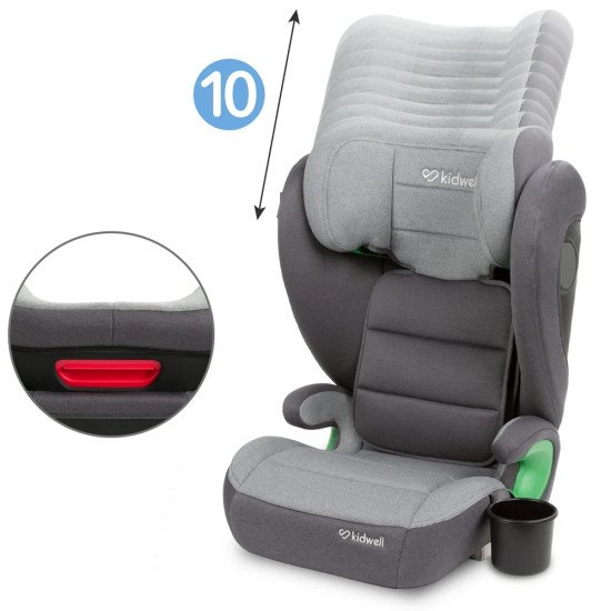 Автокресло Kidwell Weston I-Size ISOFIX dark grey