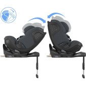 Автокрісло MAXI-COSI Pearl XL Slide Pro Authentic Graphite Автокрісло MAXI-COSI Pearl XL Slide Pro Authentic Graphite