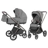 Коляска універсальна 2 в 1 Carrello Ultra CRL-6527 Metal Grey