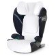 Літній чохол для автокрісла Cybex Pallas S-Fix / Solution S-Fix  White