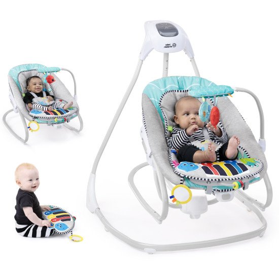 Кресло-качели 4 в 1 Baby Einstein "Kick to It"