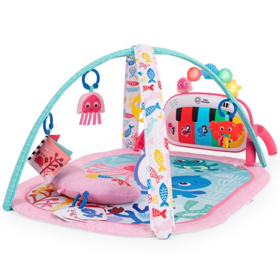 Розвиваючий килимок 4 в 1 Baby Einstein Kickin' Tunes. Jellyfish Jamboree