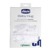 Комплект постільної білизни Chicco Baby Hug Bamboo, 39х77 см Комплект постільної білизни Chicco Baby Hug Bamboo, 39х77 см