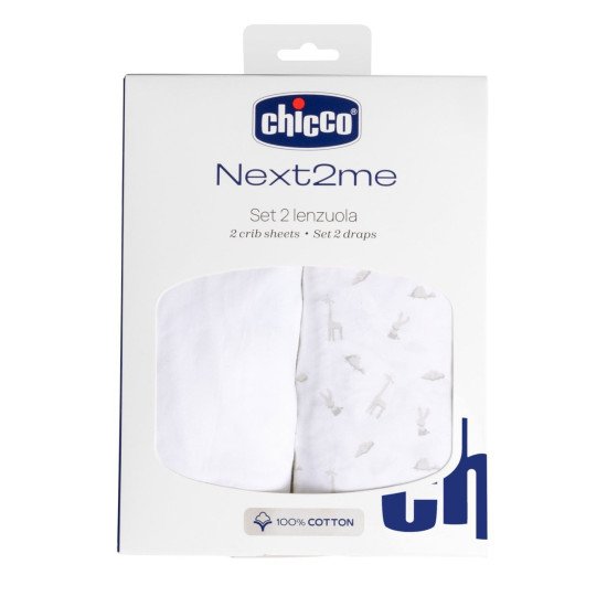 Комплект постельного белья Chicco Next2Me Cotton, 50х83 см