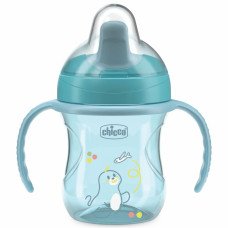 Поильник непроливайка Chicco "Training Cup", 200мл, 6м+
