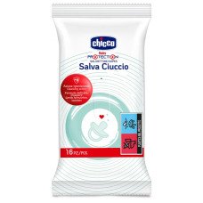 Серветки дезинфікуючі Chicco “Salva Ciuccio” (16 шт) Серветки дезинфікуючі Chicco “Salva Ciuccio” (16 шт)