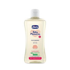 Олія для ванни для чутливої шкіри Chicco Baby Moments, 200 мл
