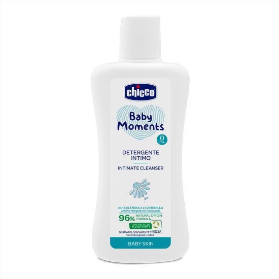 Гель для інтимної гігієни з екстрактом ромашки та календули Chicco Baby Moments, 200 мл