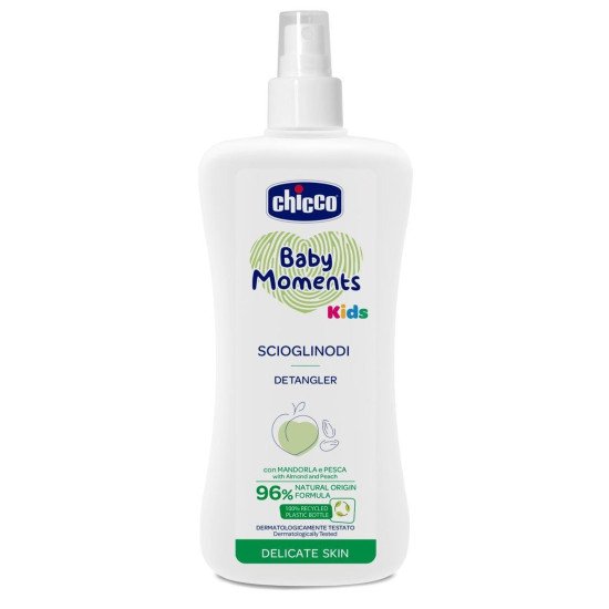 Спрей для легкого розчісування волосся Chicco Baby Moments Kids, 200 мл Спрей для легкого розчісування волосся Chicco Baby Moments Kids, 200 мл
