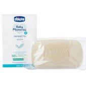 Мыло с глицерином Chicco Baby Moments "Мягкая пена", 100 г