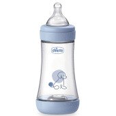 Бутылочка пластик Chicco PERFECT 5 Puppy, 240 мл, соска силикон, 2 м+ Бутылочка пластик Chicco PERFECT 5 Puppy, 240 мл, соска силикон, 2 м+