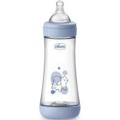 Бутылочка пластик Chicco PERFECT 5 Friends, 300 мл, соска силикон, 4 м+ Бутылочка пластик Chicco PERFECT 5 Friends, 300 мл, соска силикон, 4 м+