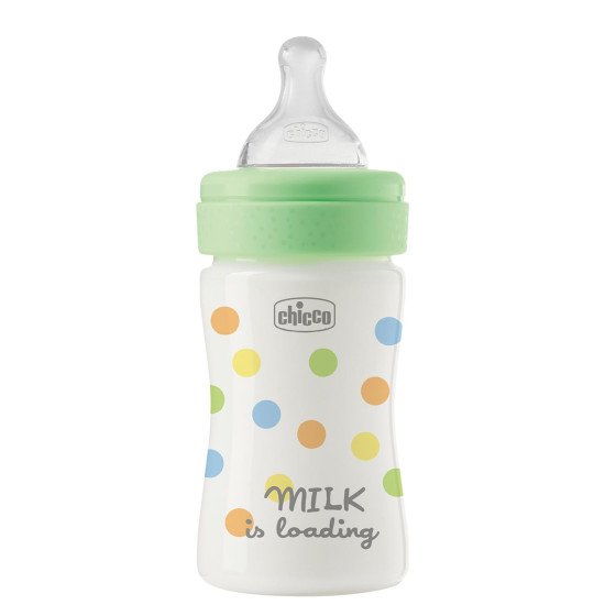 Пляшечка пластик Chicco PERFECT Easy, 150 мл, соска силікон, 0 м+