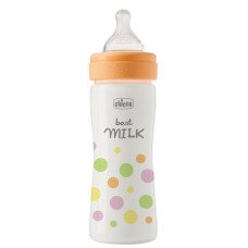 Бутылочка пластик Chicco PERFECT Easy, 250 мл, соска силикон, 2 м+