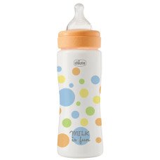 Бутылочка пластик Chicco PERFECT Easy, 330 мл, соска силикон, 4 м+