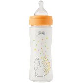 Пляшечка скло Chicco PERFECT Easy, 240 мл, соска силікон, 0 м+ Пляшечка скло Chicco PERFECT Easy, 240 мл, соска силікон, 0 м+