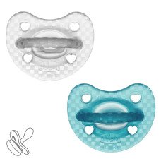 Пустушка Chicco PhysioForma Luxe, силікон, 16-36 міс., 2 шт.