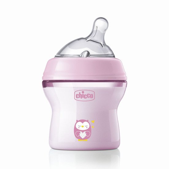 Бутылочка пластик Chicco Natural Feeling NEW, 150 мл, 0м+ Бутылочка пластик Chicco Natural Feeling NEW, 150 мл, 0м+