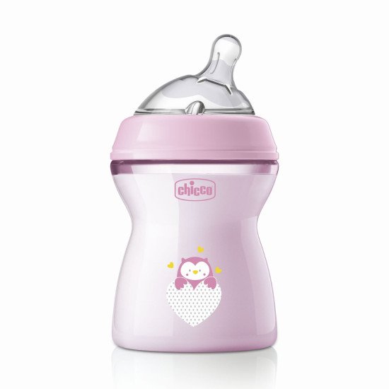 Бутылочка пластик Chicco Natural Feeling NEW, 250 мл, 2м+ Бутылочка пластик Chicco Natural Feeling NEW, 250 мл, 2м+