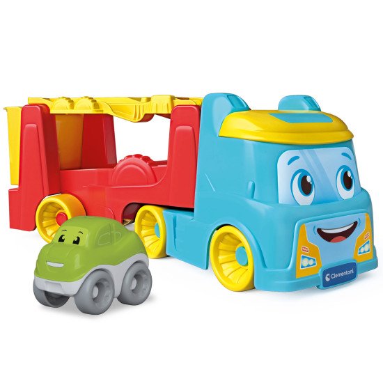 Машинка Clementoni "Tumbling Car Transporter" Машинка Clementoni "Tumbling Car Transporter"