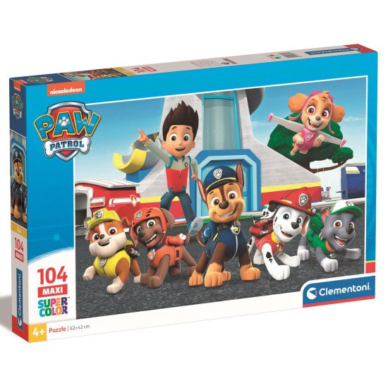 Пазл Clementoni "Paw Patrol", серия "MAXI", 104 элемента Пазл Clementoni "Paw Patrol", серия "MAXI", 104 элемента