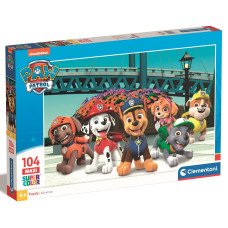 Пазл Clementoni "Paw Patrol. City", серия "MAXI", 104 элемента