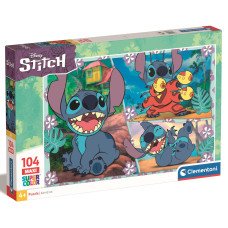 Пазл Clementoni "Stitch", серия "MAXI", 104 элемента
