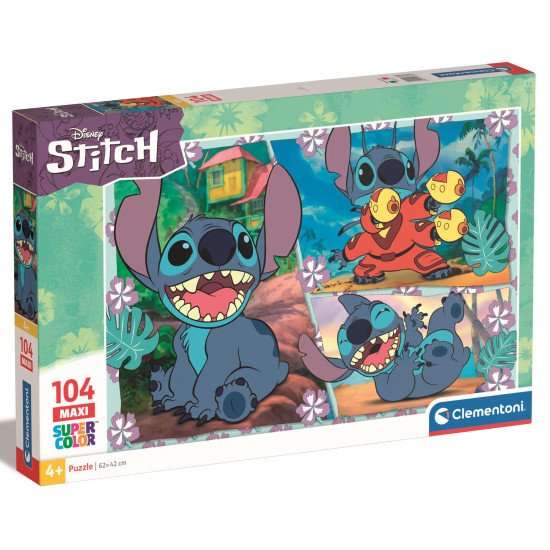 Пазл Clementoni "Stitch", серія "MAXI", 104 елементи