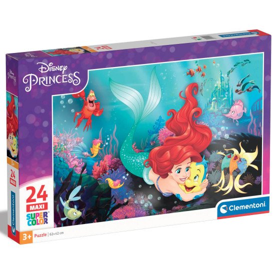 Пазл Clementoni "The Little Mermaid", серія "MAXI", 24 елементи