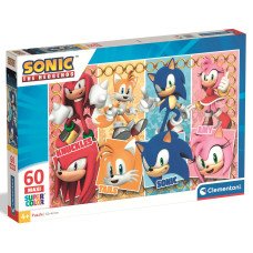 Пазл Clementoni "Sonic", серия "MAXI", 60 элементов