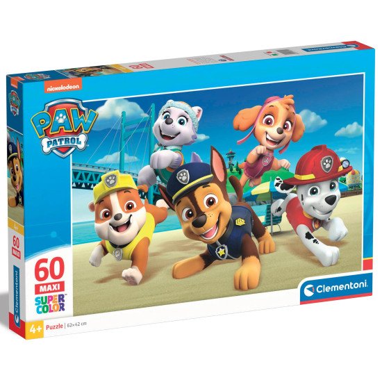 Пазл Clementoni "Superhero Paw Patrol", серія "MAXI", 60 елементів Пазл Clementoni "Superhero Paw Patrol", серія "MAXI", 60 елементів