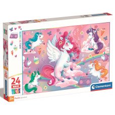 Пазл Clementoni "Jolly Unicorns", серия "MAXI", 24 элемента