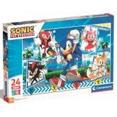 Пазл Clementoni "Sonic", серія "MAXI", 24 елементи Пазл Clementoni "Sonic", серія "MAXI", 24 елементи