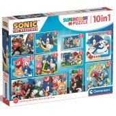 Пазл 10 в 1 Clementoni "Sonic" Пазл 10 в 1 Clementoni "Sonic"