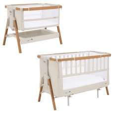 Ліжечко-трансформер 2 в 1 Tutti Bambini CoZee XL бежевий