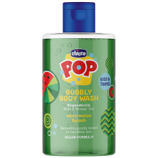 Гель для купання з екстрактом кавуна Chicco Pop Watermelon Splash, від 6 років, 300 мл