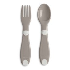Набор Chicco First Cutlery: ложка и вилка, 12м+