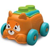 Машинка з конструктором Clementoni "Sensory Fox", серія "Soft Clemmy" Машинка з конструктором Clementoni "Sensory Fox", серія "Soft Clemmy"