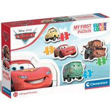 Пазл 4 в 1 Clementoni "Cars", серия "My First Puzzles" Пазл 4 в 1 Clementoni "Cars", серия "My First Puzzles"