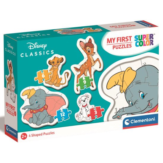 Пазл 4 в 1 Clementoni "Disney Animals", серия "My First Puzzles" Пазл 4 в 1 Clementoni "Disney Animals", серия "My First Puzzles"