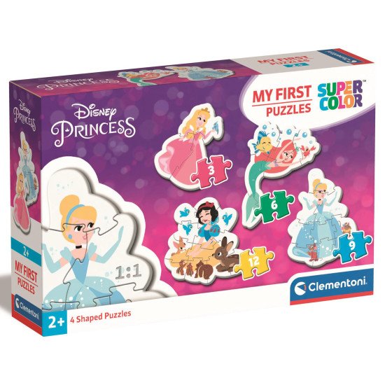 Пазл 4 в 1 Clementoni "Princess", серія "My First Puzzles" Пазл 4 в 1 Clementoni "Princess", серія "My First Puzzles"