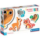 Пазл 4 в 1 Clementoni "Forest Animals", серія "My First Puzzles"