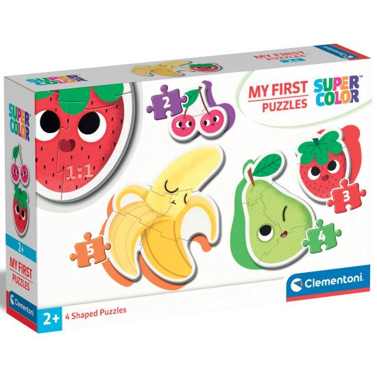 Пазл 4 в 1 Clementoni "Fruits", серія "My First Puzzles"