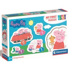 Пазл 4 в 1 Clementoni "Peppa Pig", серия "My First Puzzles" Пазл 4 в 1 Clementoni "Peppa Pig", серия "My First Puzzles"