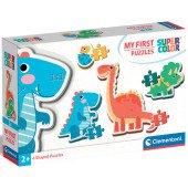 Пазл 4 в 1 Clementoni "Dinosaurs", серия "My First Puzzles"